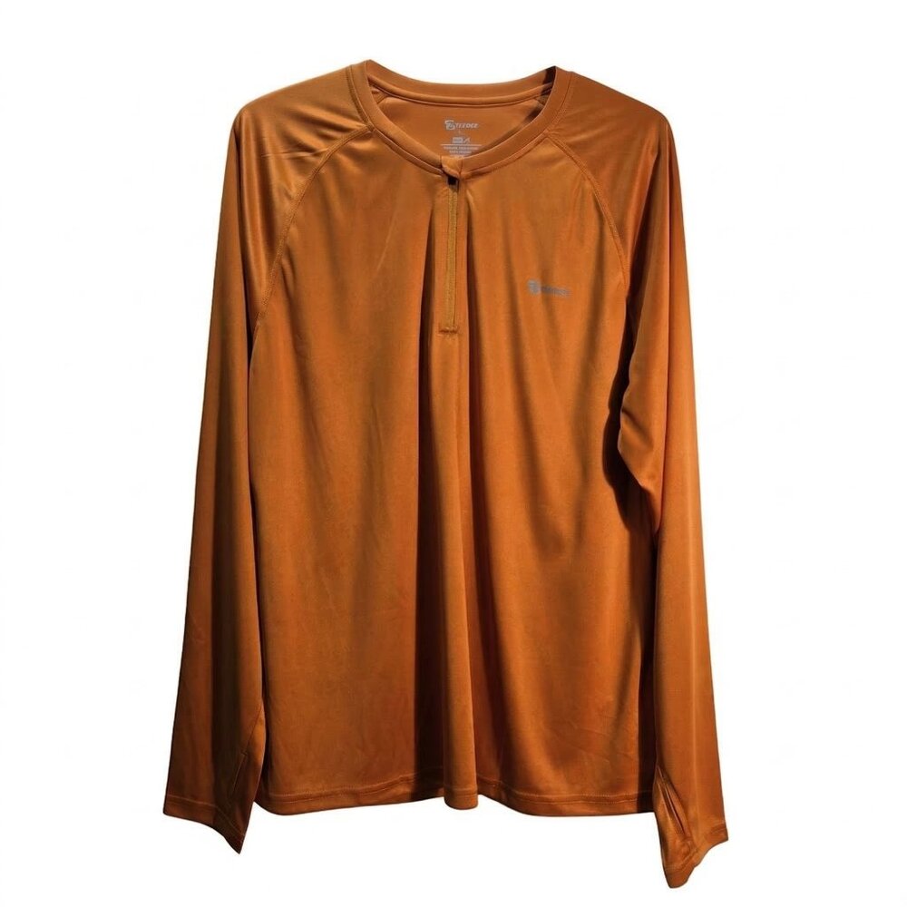 NWT | G-EDGE Performance Long Sleeve Shirt | Thumb Holes | Burnt Orange | XXL